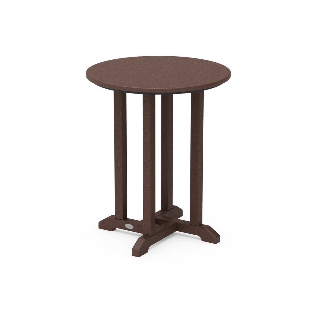 24 Round Farmhouse Bistro Table