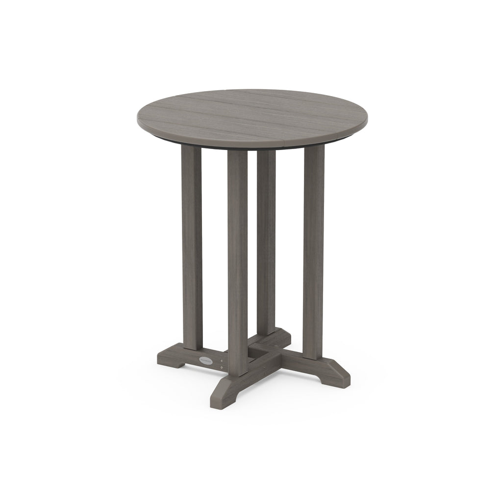 24 Round Farmhouse Bistro Table