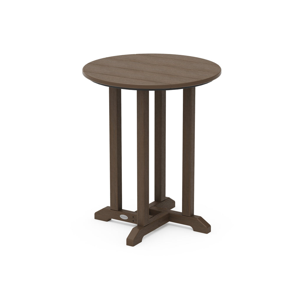 24 Round Farmhouse Bistro Table