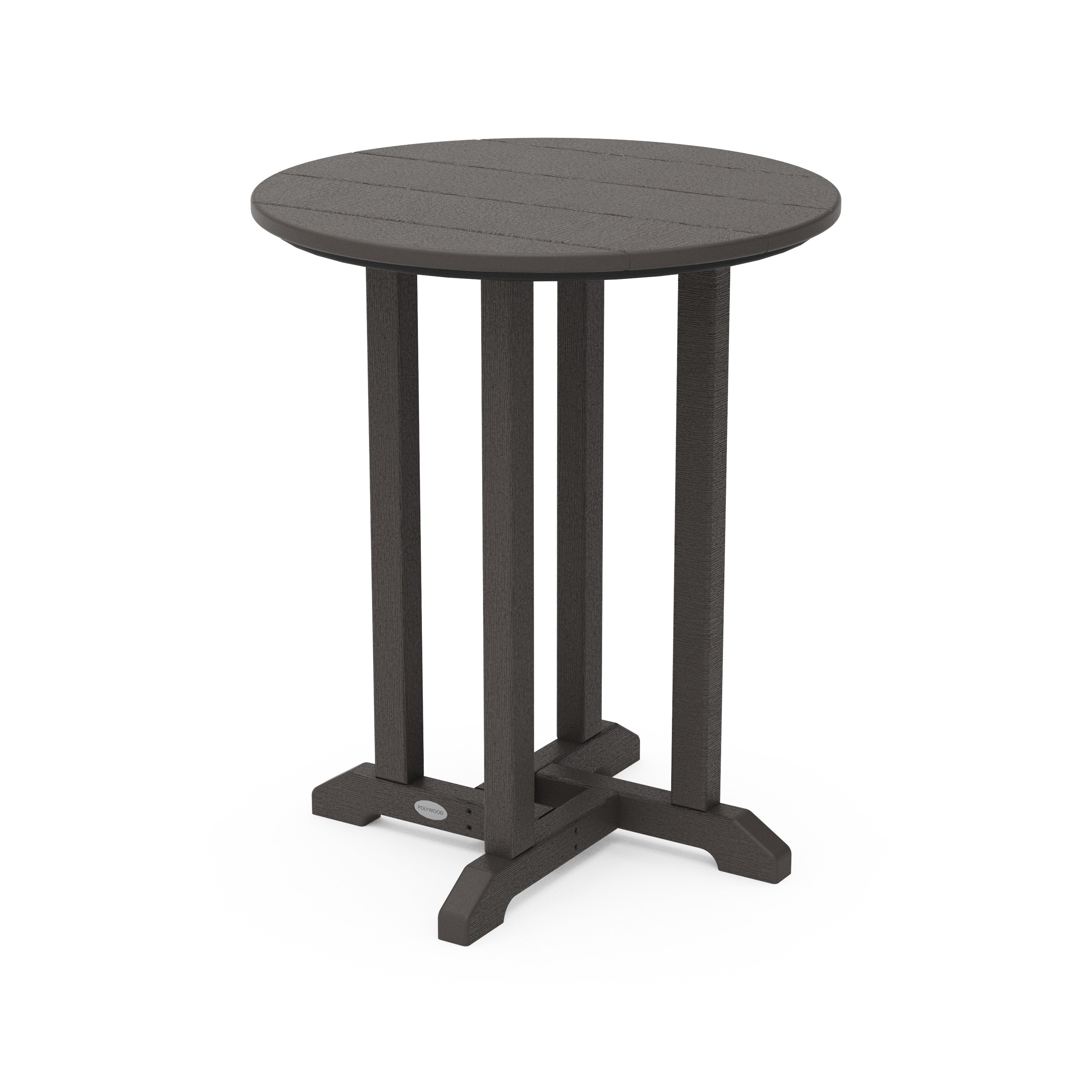 24 Round Farmhouse Bistro Table