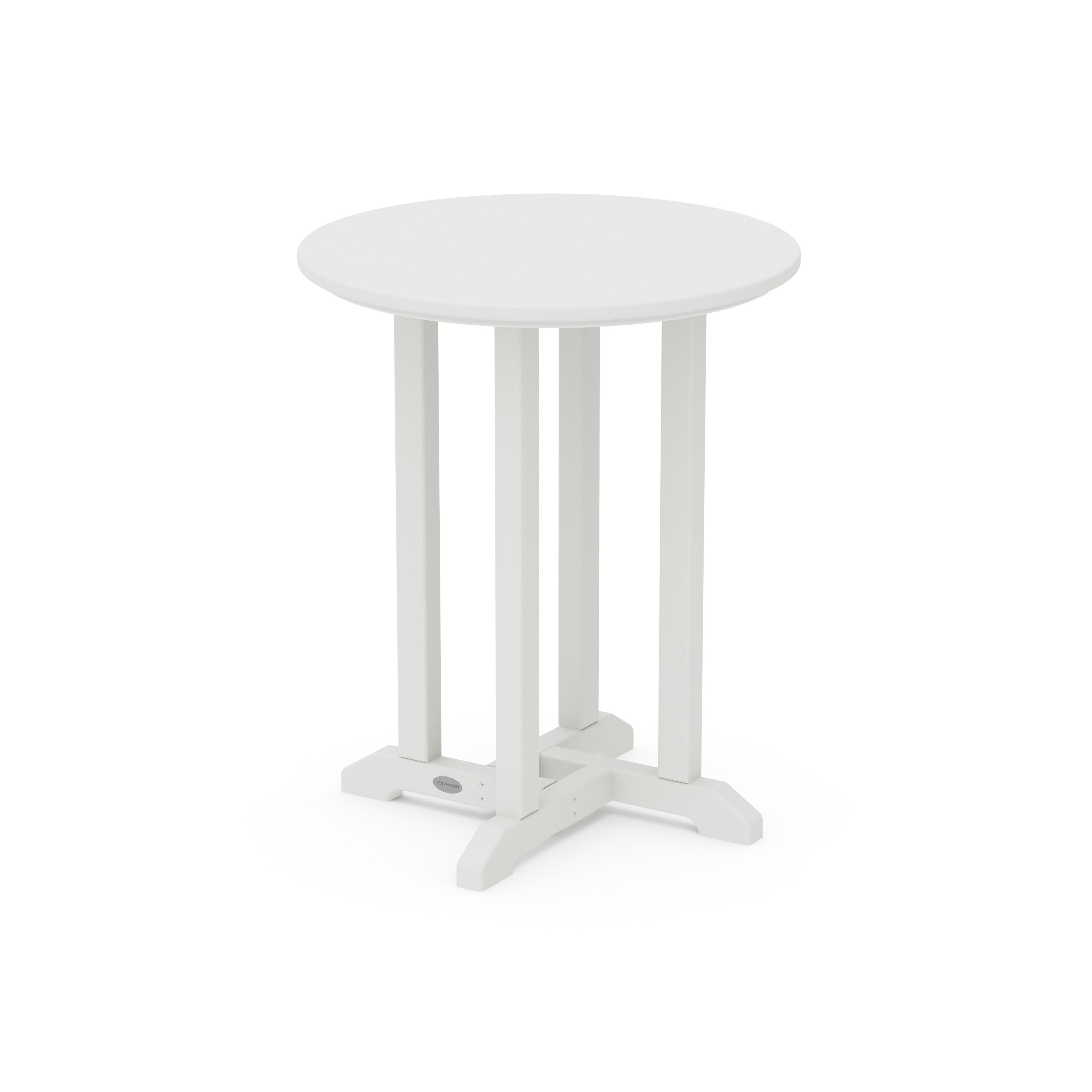 24 Round Farmhouse Bistro Table