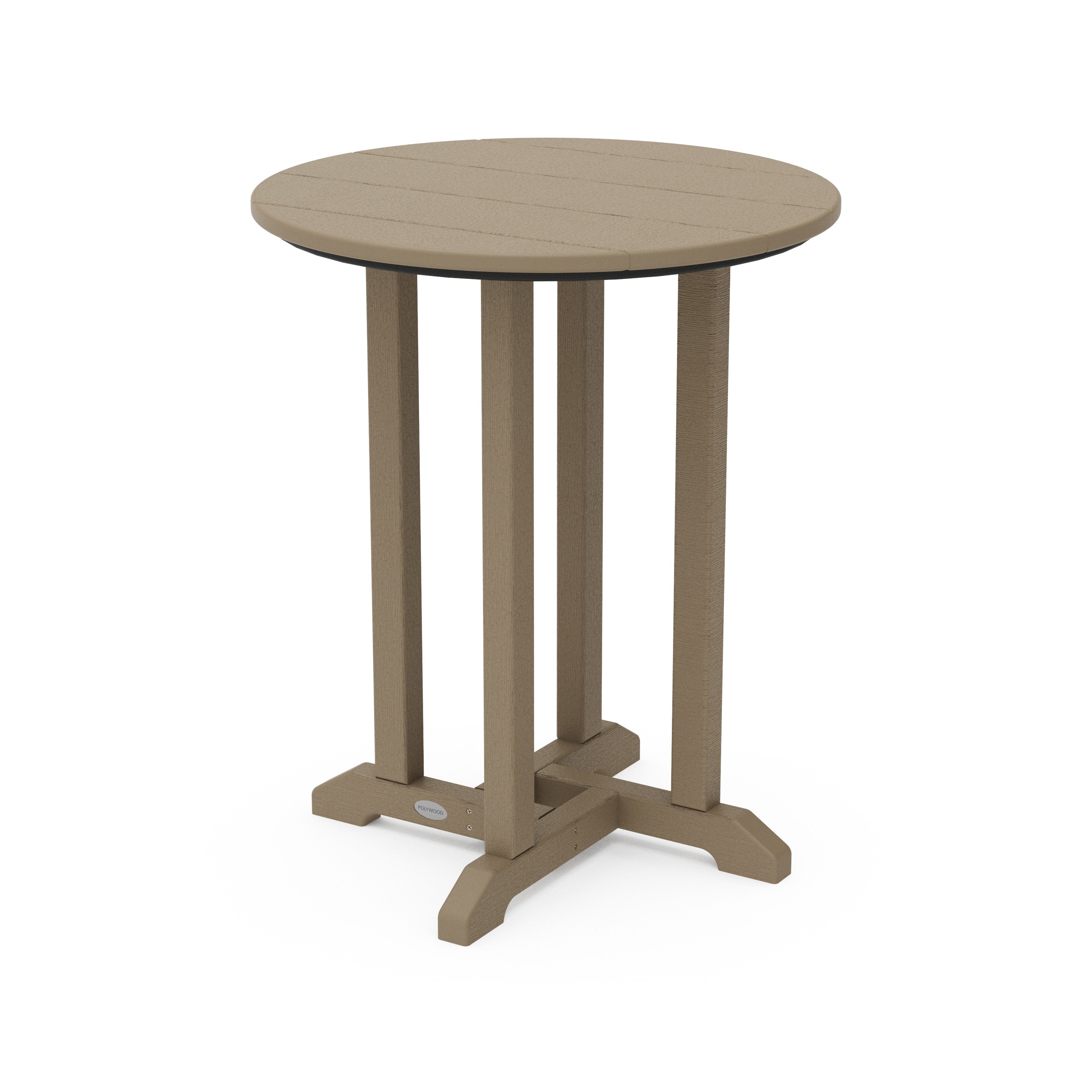 24 Round Farmhouse Bistro Table