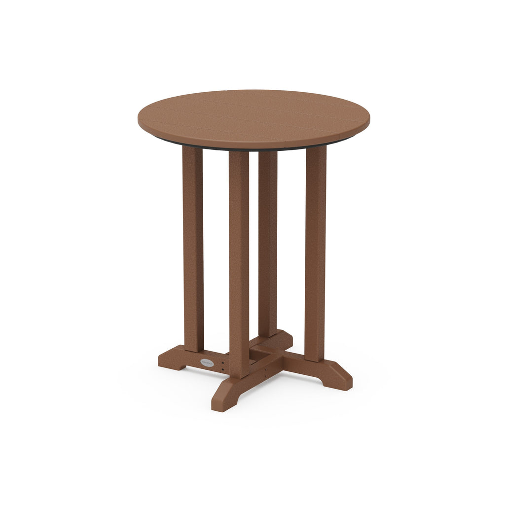 24 Round Farmhouse Bistro Table