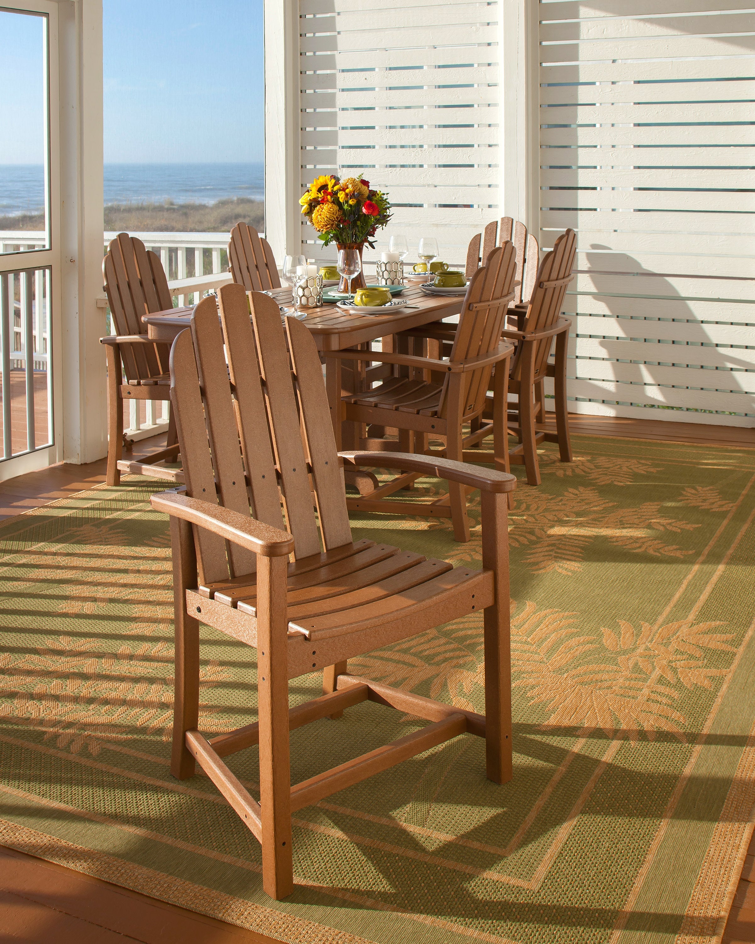 Classic Adirondack Dining Chair