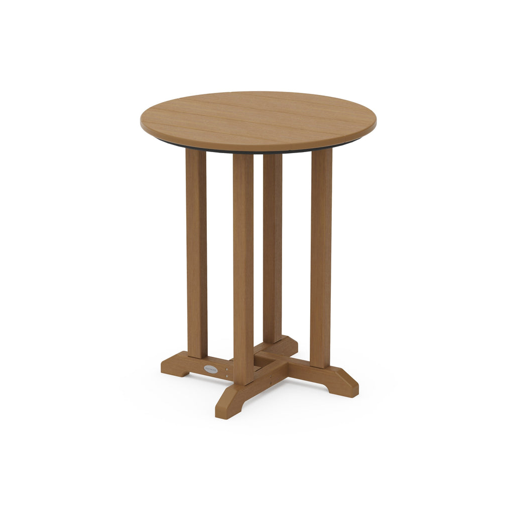 24 Round Farmhouse Bistro Table