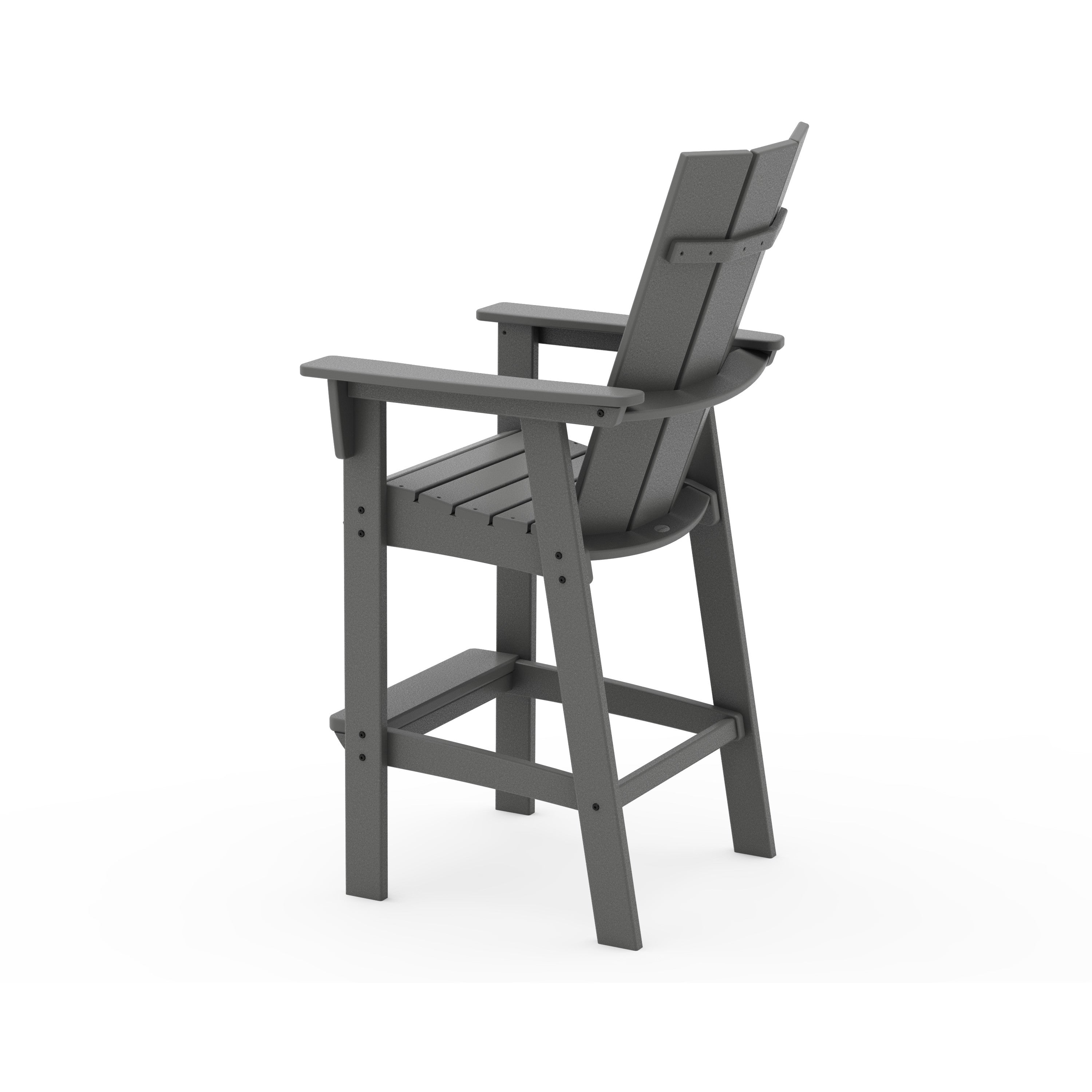 Modern Curveback Adirondack Bar Chair