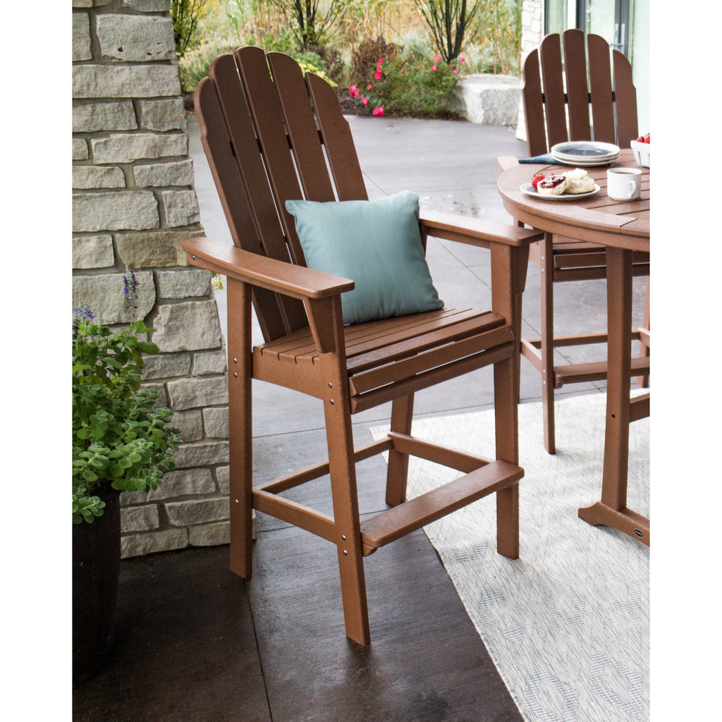Vineyard Curveback Adirondack Bar Chair
