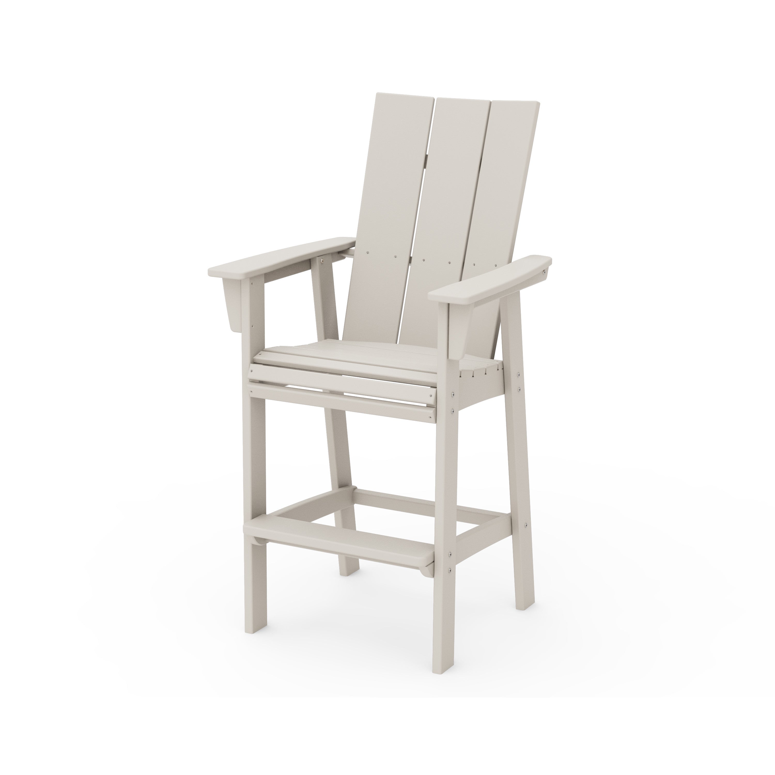 Modern Curveback Adirondack Bar Chair