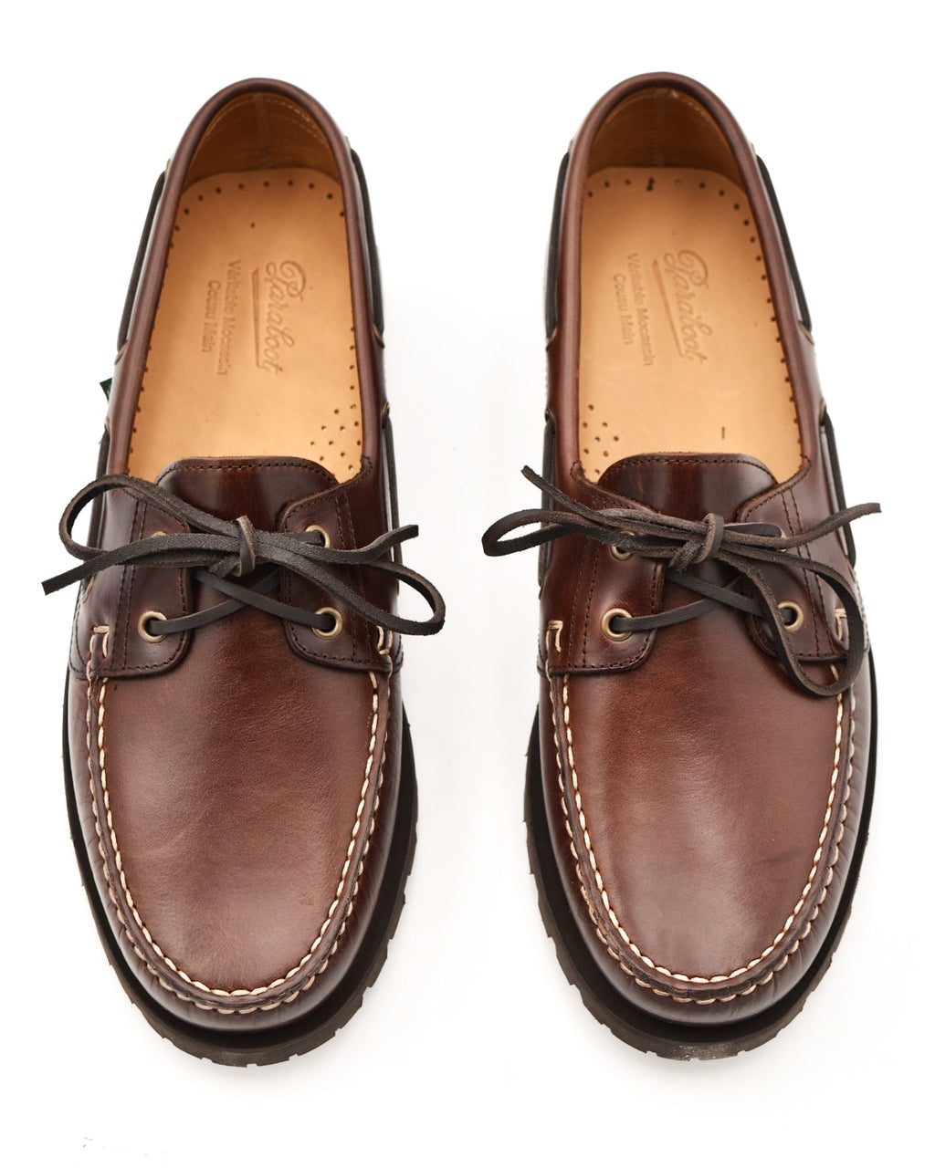 Paraboot Malo Lugged Boat Shoe in Ecorce