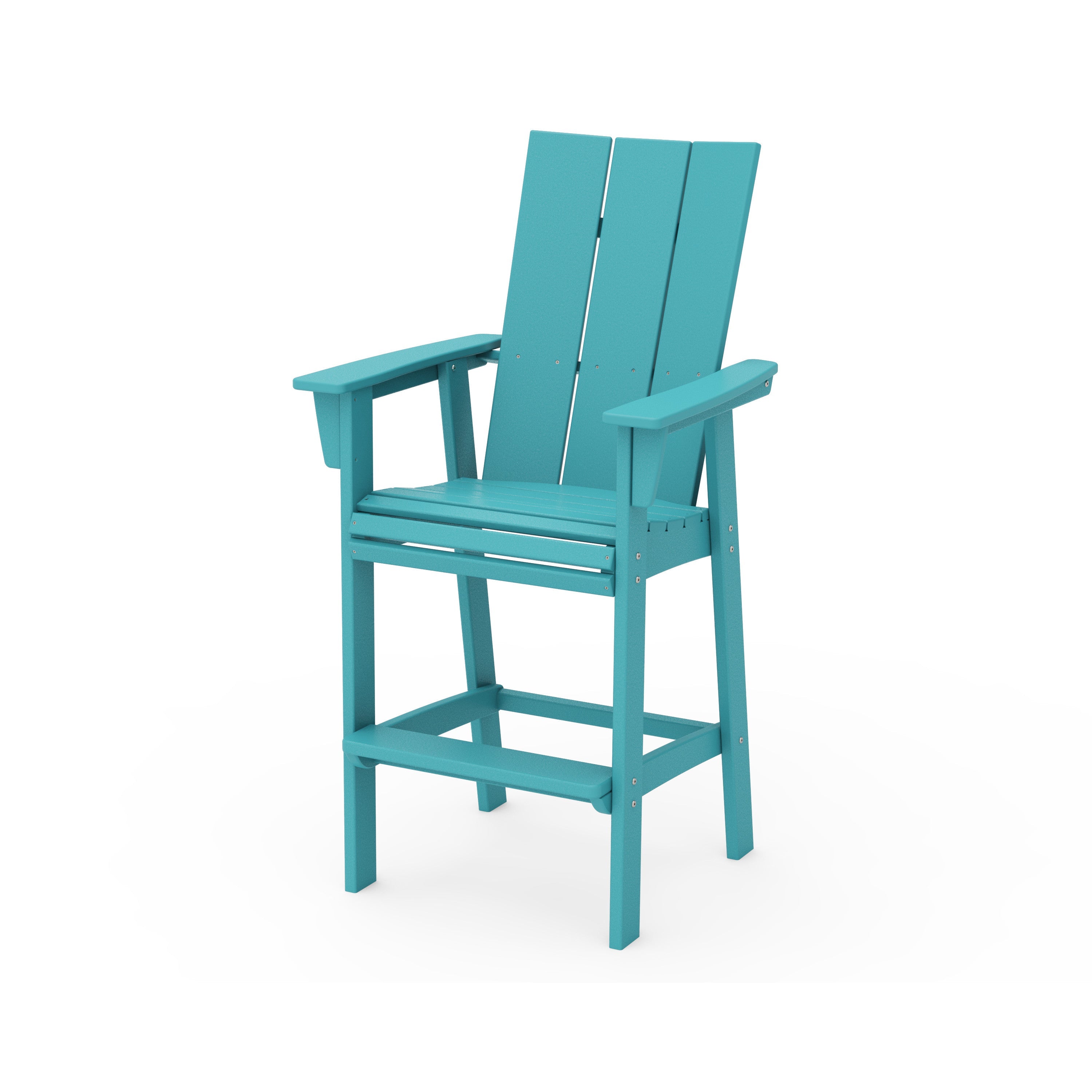 Modern Curveback Adirondack Bar Chair